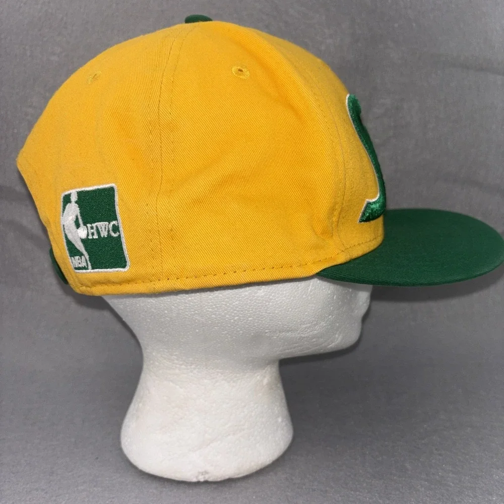 Seattle Super Sonics‎ NBA New Era 9fifty Snapback Cap Hat Hardwood Classics EUC